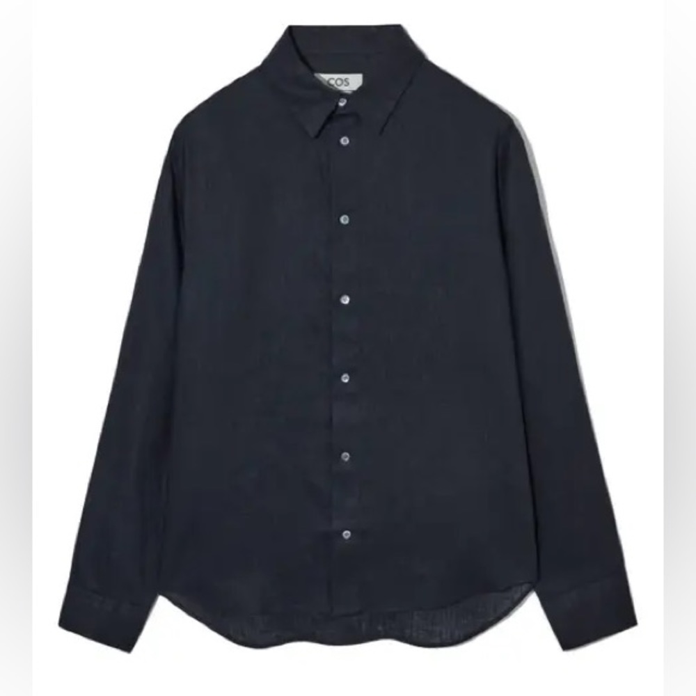 COS Brushed Corron Button down shirt